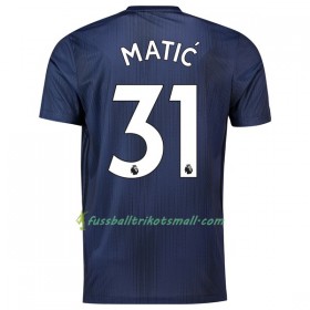 Günstige Fußballtrikots Manchester United Matic 31 2018-2019 Kurzarm Ausweichtrikot kaufen